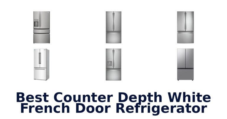 best counter depth white french door refrigerator
