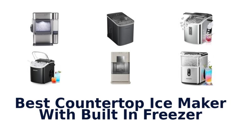 BEST Countertop Ice Makers w/ Freezer: Top 10 Picks best countertop ice maker with built in freezer