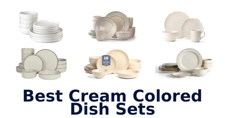 best cream colored dish sets