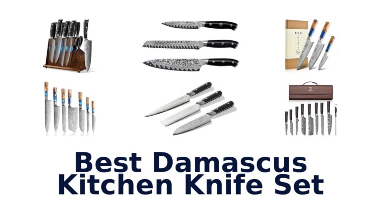 best damascus kitchen knife set