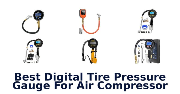 best digital tire pressure gauge for air compressor