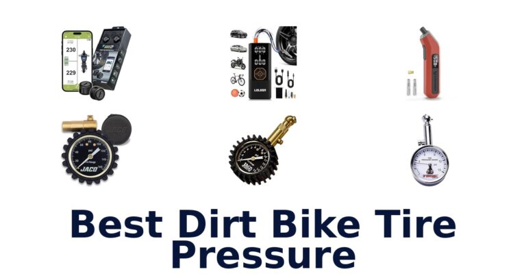 best dirt bike tire pressure