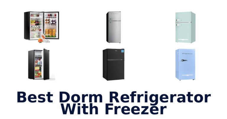 best dorm refrigerator with freezer
