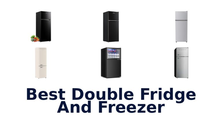 best double fridge and freezer