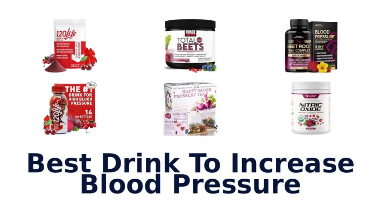best drink to increase blood pressure
