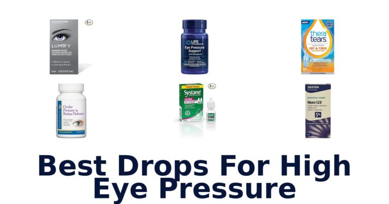 best drops for high eye pressure