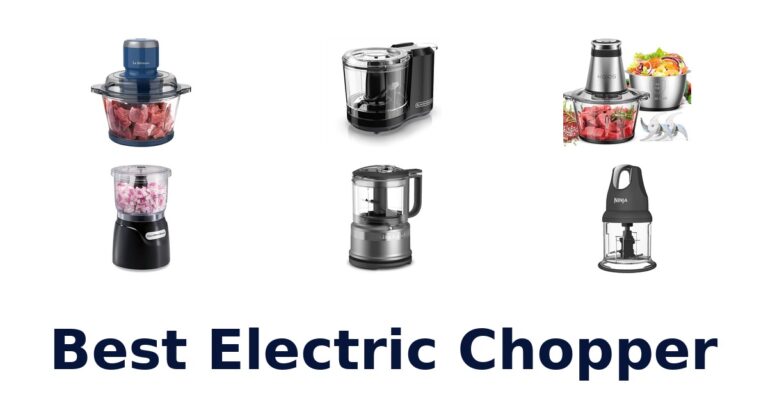 best electric chopper