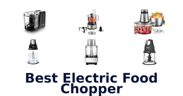best electric food chopper