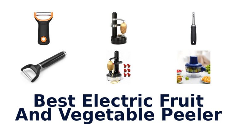 best electric fruit and vegetable peeler