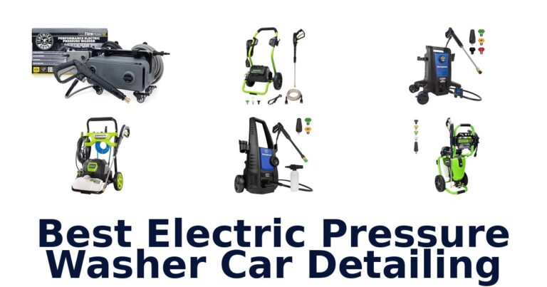 best electric pressure washer car detailing