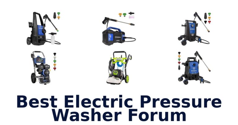 best electric pressure washer forum