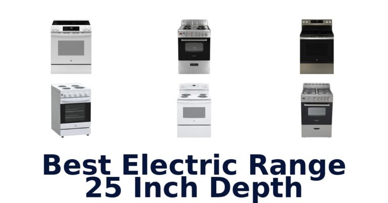 best electric range 25 inch depth