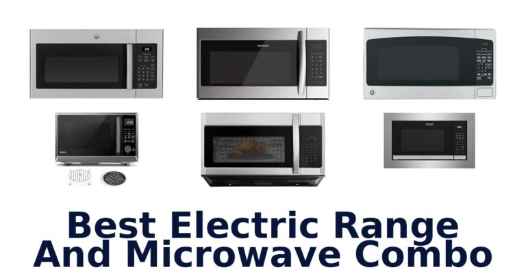 best electric range and microwave combo