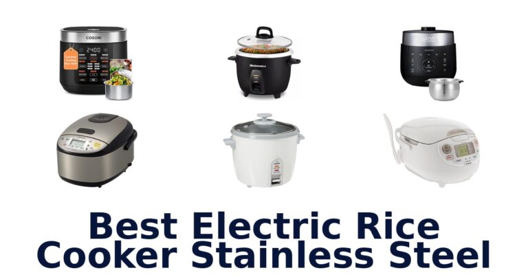 BEST Stainless Steel Electric Rice Cookers Top 10 Picks best electric rice cooker stainless steel