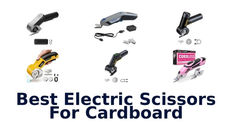 Best Electric Scissors for Cardboard: Top 10 Picks best electric scissors for cardboard