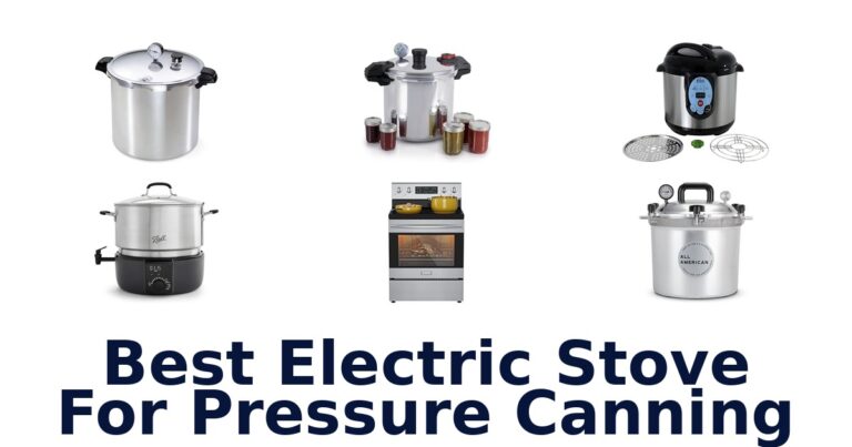 best electric stove for pressure canning