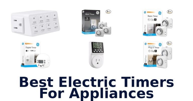 Best Electric Timers for Appliances: Top 10 Picks best electric timers for appliances