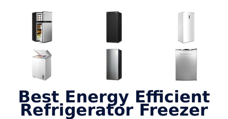 best energy efficient refrigerator freezer