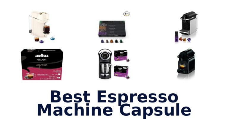 best espresso machine capsule