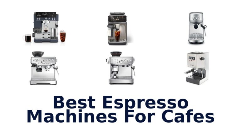 best espresso machines for cafes