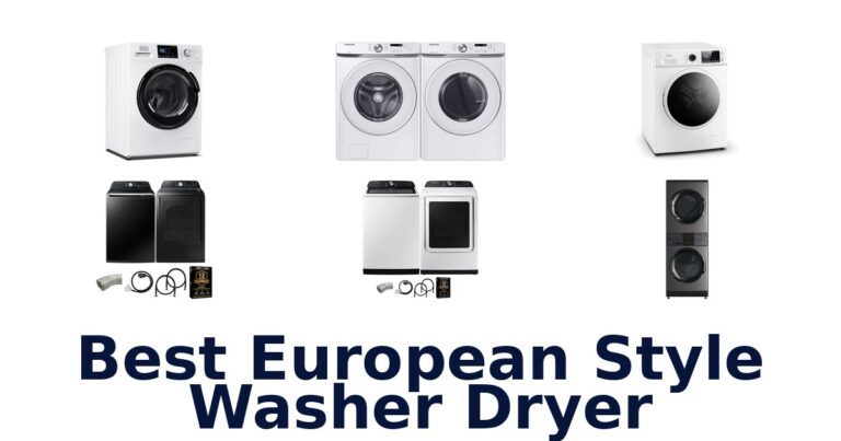 best european style washer dryer