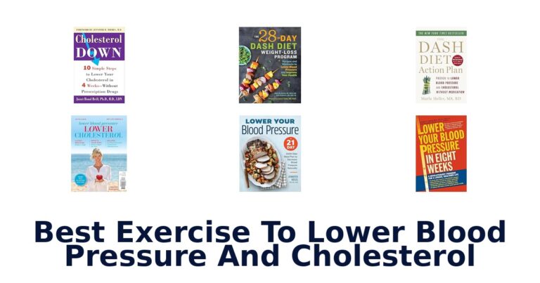 best exercise to lower blood pressure and cholesterol