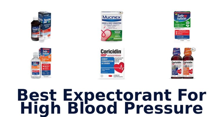 best expectorant for high blood pressure