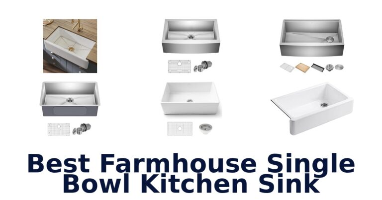 best farmhouse single bowl kitchen sink