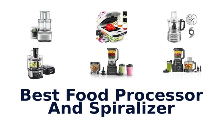 Best Food Processor Spiralizers: Top 10 Picks best food processor and spiralizer