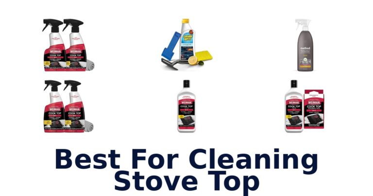best for cleaning stove top