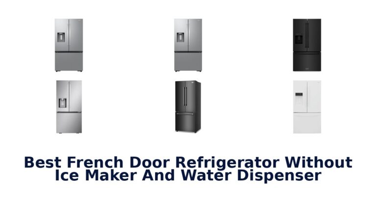 best french door refrigerator without ice maker and water dispenser