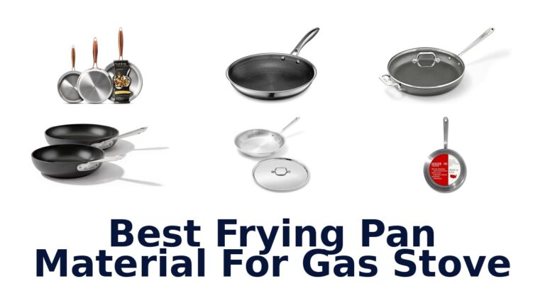 best frying pan material for gas stove