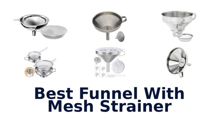 best funnel with mesh strainer