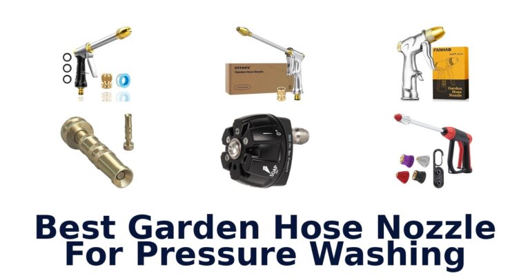 best garden hose nozzle for pressure washing