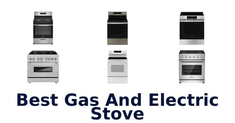 best gas and electric stove