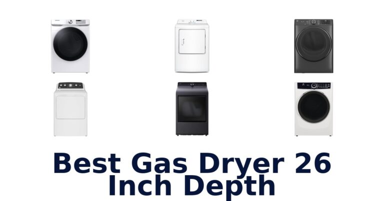 best gas dryer 26 inch depth