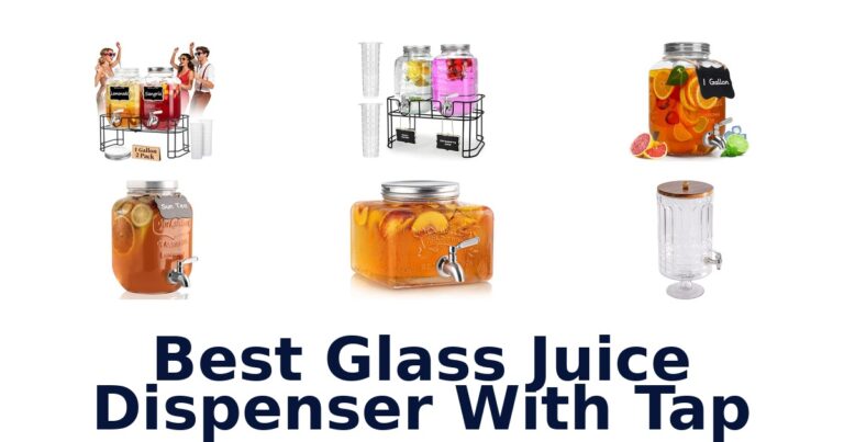 Best Glass Juice Dispensers with Taps: Top 10 Picks best glass juice dispenser with tap