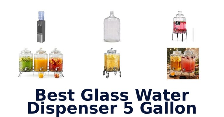 best glass water dispenser 5 gallon