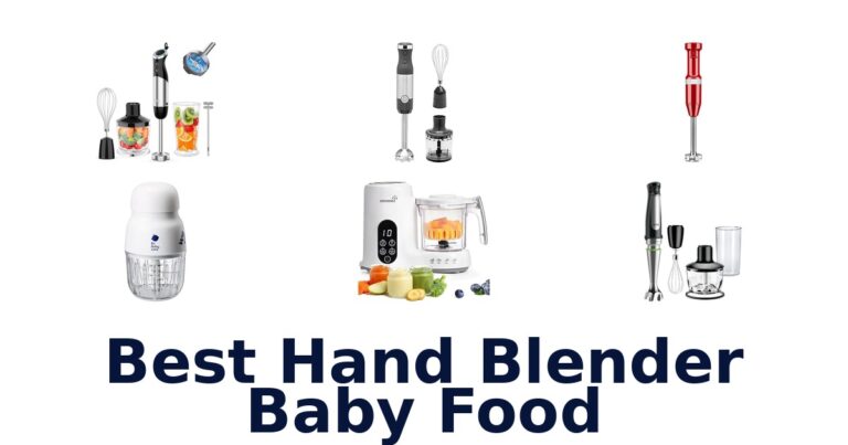 Best 10 Hand Blenders for Baby Food 2026 best hand blender baby food