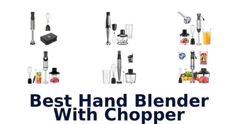 best hand blender with chopper
