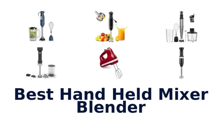 Best Hand Held Mixer Blender: Top 10 Picks! best hand held mixer blender