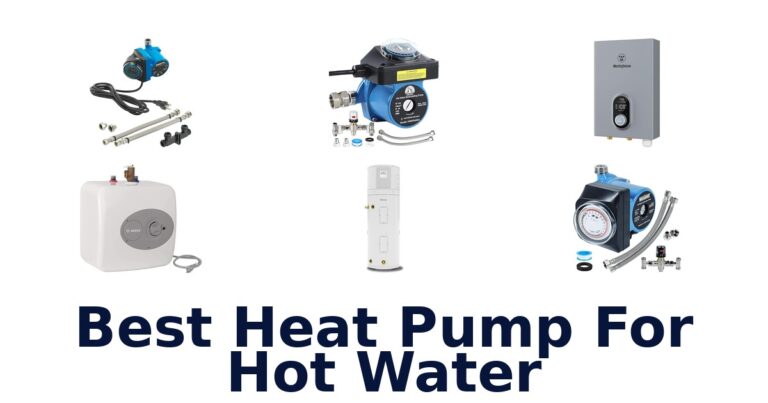 best heat pump for hot water