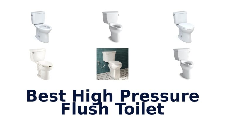 Best High Pressure Flush Toilets: Top 10 Picks best high pressure flush toilet
