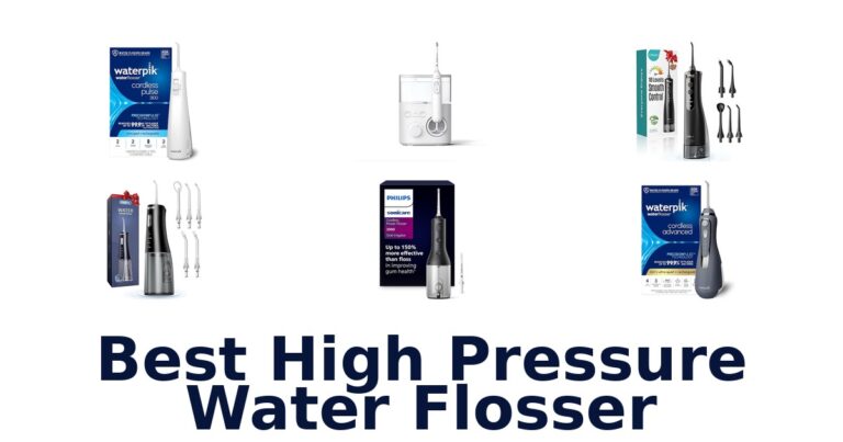 best high pressure water flosser