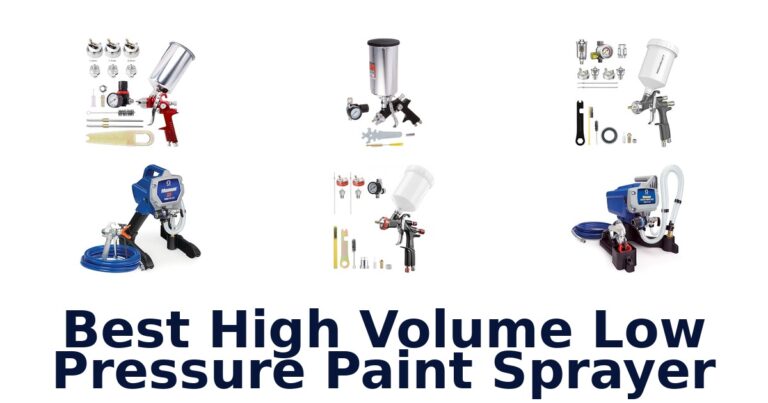 best high volume low pressure paint sprayer