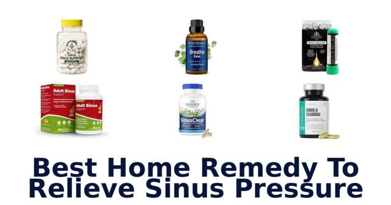 best home remedy to relieve sinus pressure