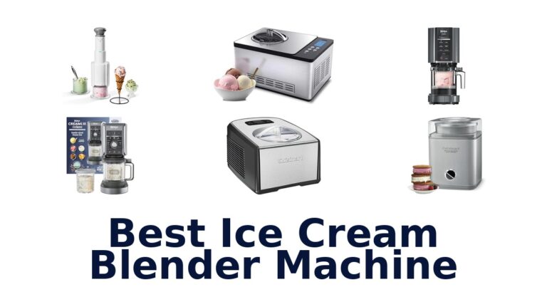 best ice cream blender machine
