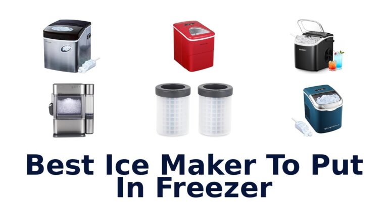 BEST Freezer Ice Maker Picks 2026! best ice maker to put in freezer