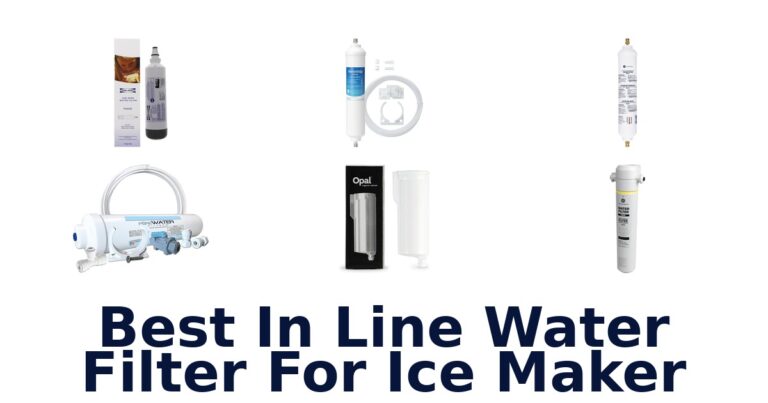 best in line water filter for ice maker