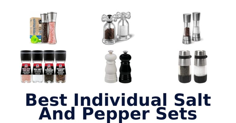 best individual salt and pepper sets